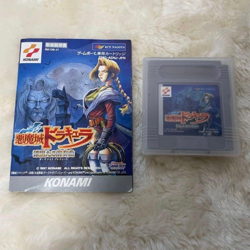 Castlevania Legends (1997) Game Boy box