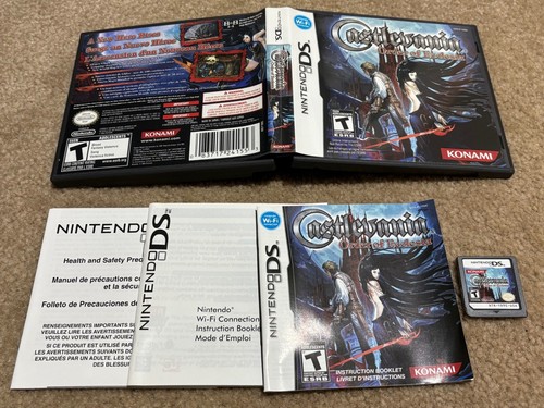 Castlevania: Order of Ecclesia (2008) Nintendo DS box