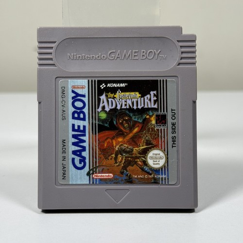 Castlevania: The Adventure (1989) Game Boy box