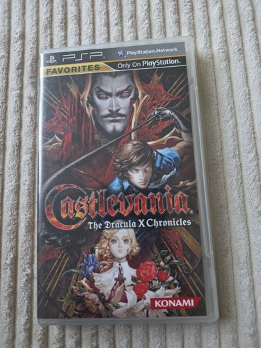 Castlevania: The Dracula X Chronicles (2007) PlayStation Portable box