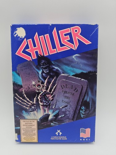 Chiller (1986) NES box