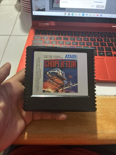 Choplifter (1982) Master System box