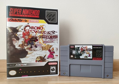 Chrono Trigger (1995) SNES box
