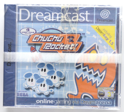 ChuChu Rocket! (1999) Dreamcast box