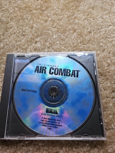Chuck Yeager's Air Combat (1991) Mac box