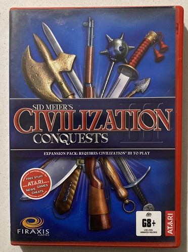Civilization III (2001) Mac box