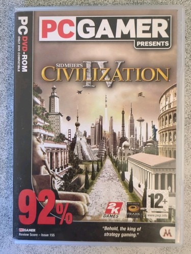 Civilization IV (2005) Mac box