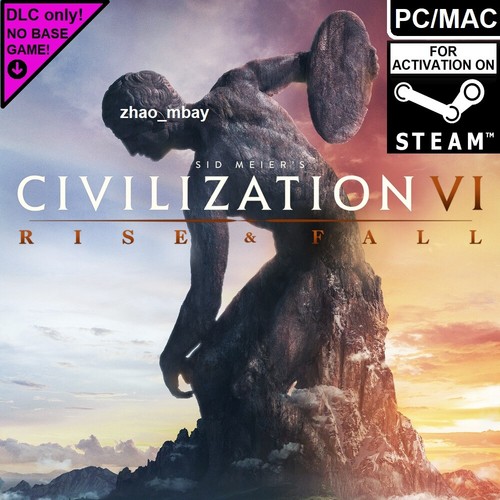 Civilization VI: Rise and Fall (2018) Windows box