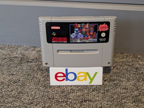 ClayFighter (1993) SNES box