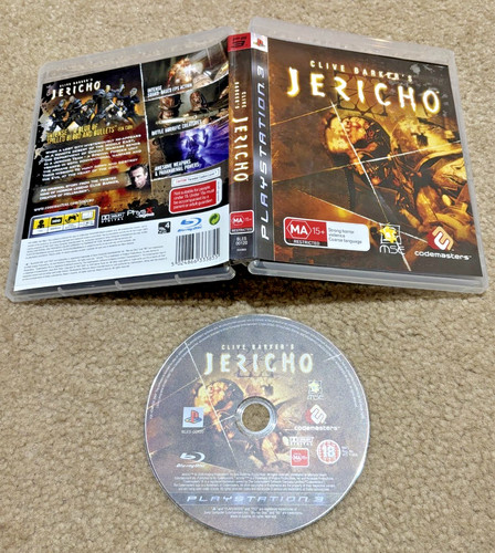 Clive Barker's Jericho (2007) PlayStation 3 box