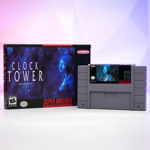 Clock Tower (1995) PlayStation box