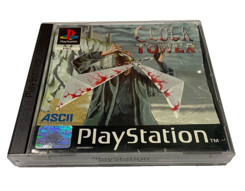 Clock Tower (1996) PlayStation box