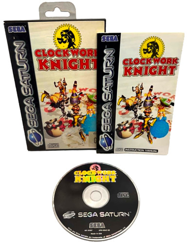 Clockwork Knight (1994) Sega Saturn box