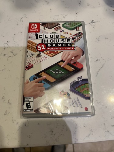Clubhouse Games: 51 Worldwide Classics (2020) Nintendo Switch box