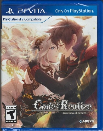 Code: Realize − Guardian of Rebirth (2014) PlayStation Vita box