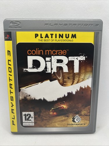 Colin McRae: Dirt (2007) PlayStation 3 box