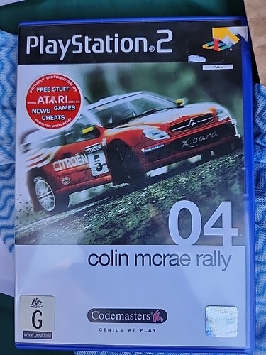 Colin McRae Rally 04 (2003) Xbox box