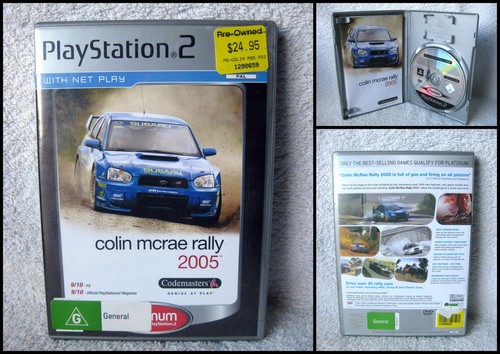 Colin McRae Rally 2005 (2004) PlayStation 2 box