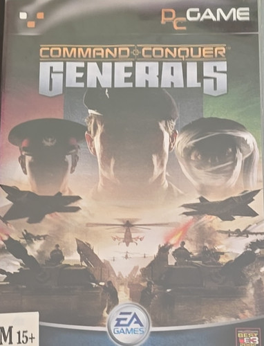 Command & Conquer: Generals (2003) Mac box