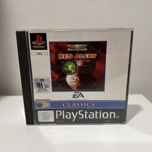 Command & Conquer: Red Alert (1996) PlayStation box