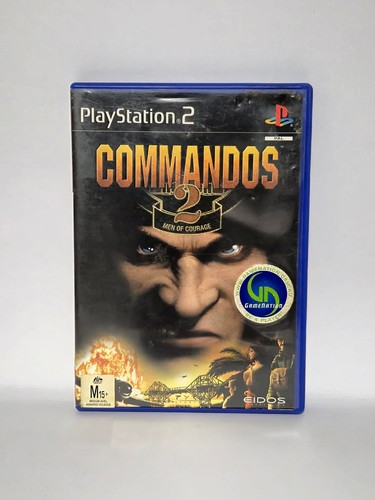 Commandos 2: Men of Courage (2001) PlayStation 2 box