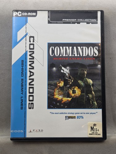 Commandos: Behind Enemy Lines (1998) Windows box