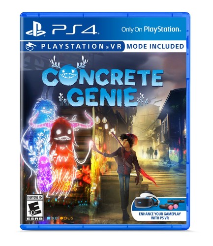 Concrete Genie (2019) PlayStation 4 box