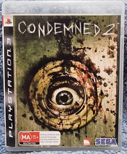 Condemned 2: Bloodshot (2008) PlayStation 3 box