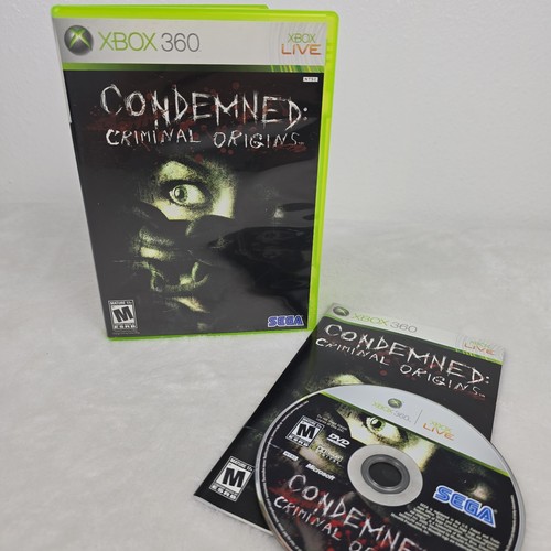Condemned: Criminal Origins (2005) Xbox 360 box
