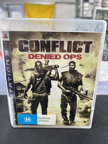 Conflict: Denied Ops (2008) PlayStation 3 box