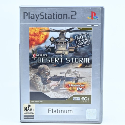 Conflict: Desert Storm (2002) GameCube box