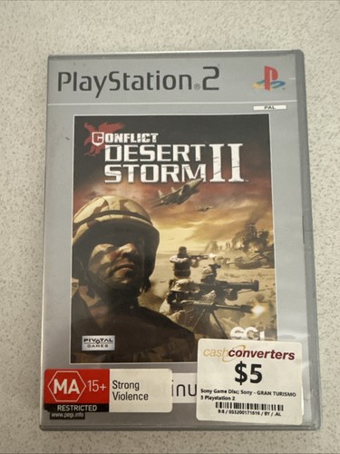 Conflict: Desert Storm II (2003) GameCube box