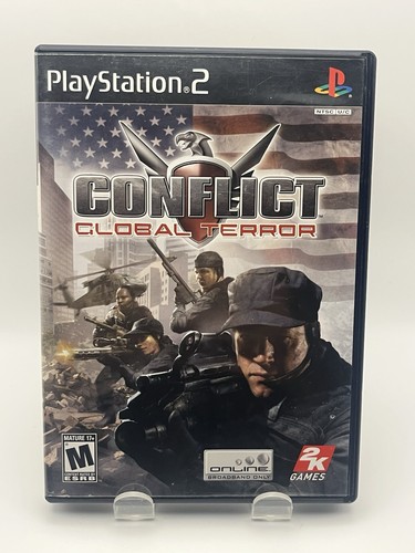 Conflict: Global Terror (2005) PlayStation 2 box