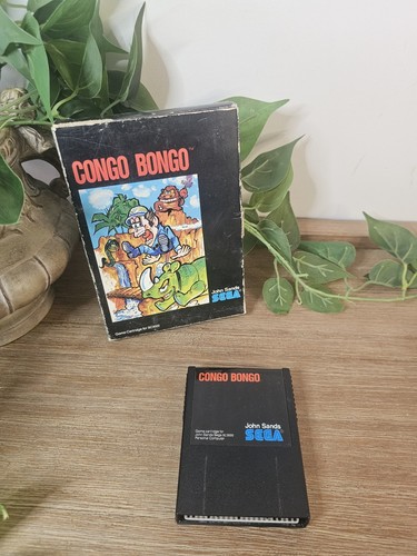 Congo Bongo (1983) ColecoVision box