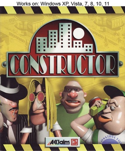 Constructor (1997) DOS box