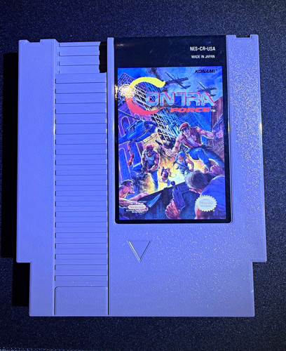 Contra Force (1992) NES box