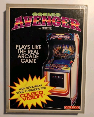 Cosmic Avenger (1981) ColecoVision box