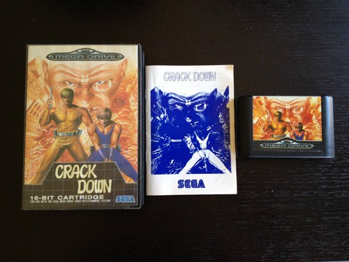 Crack Down (1990) Mac box