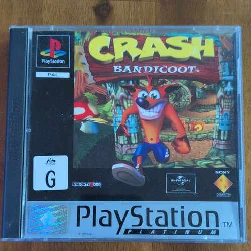 Crash Bandicoot (1996) PlayStation box