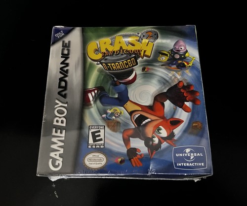 Crash Bandicoot 2: N-Tranced (2003) Game Boy Advance box