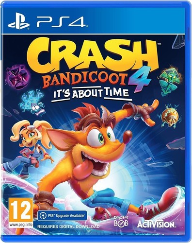 Crash Bandicoot 4: It's About Time (2020) PlayStation 4 box
