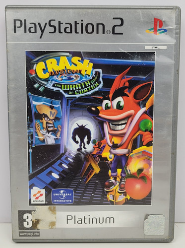Crash Bandicoot: The Wrath of Cortex (2001) PlayStation 2 box