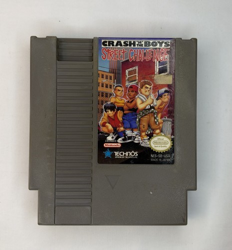 Crash 'n' the Boys: Street Challenge (1992) NES box