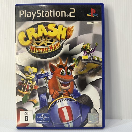 Crash Nitro Kart (2003) PlayStation 2 box