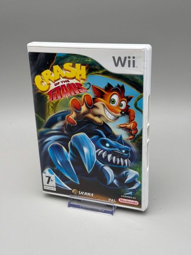 Crash of the Titans (2007) Wii box