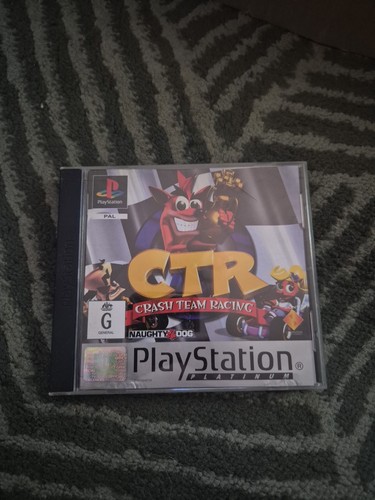 Crash Team Racing (1999) PlayStation box