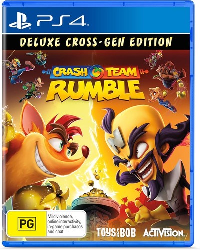 Crash Team Rumble (2023) PlayStation 4 box
