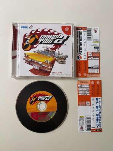 Crazy Taxi 2 (2001) Dreamcast box