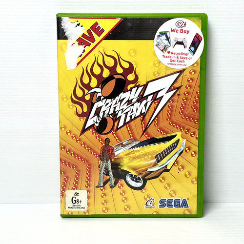 Crazy Taxi 3: High Roller (2002) Xbox box