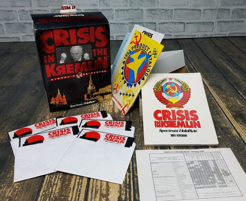 Crisis in the Kremlin (1991) DOS box